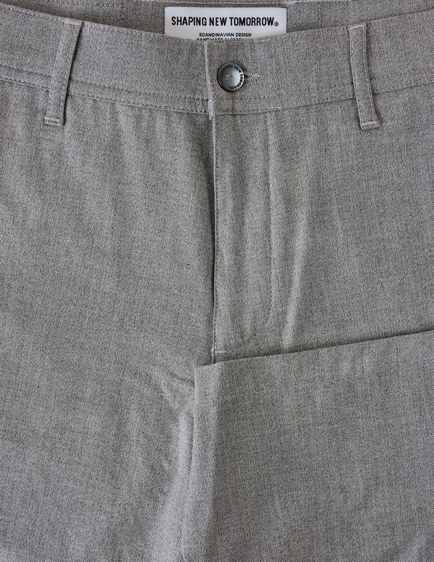 Tech Linen Shorts Charcoal